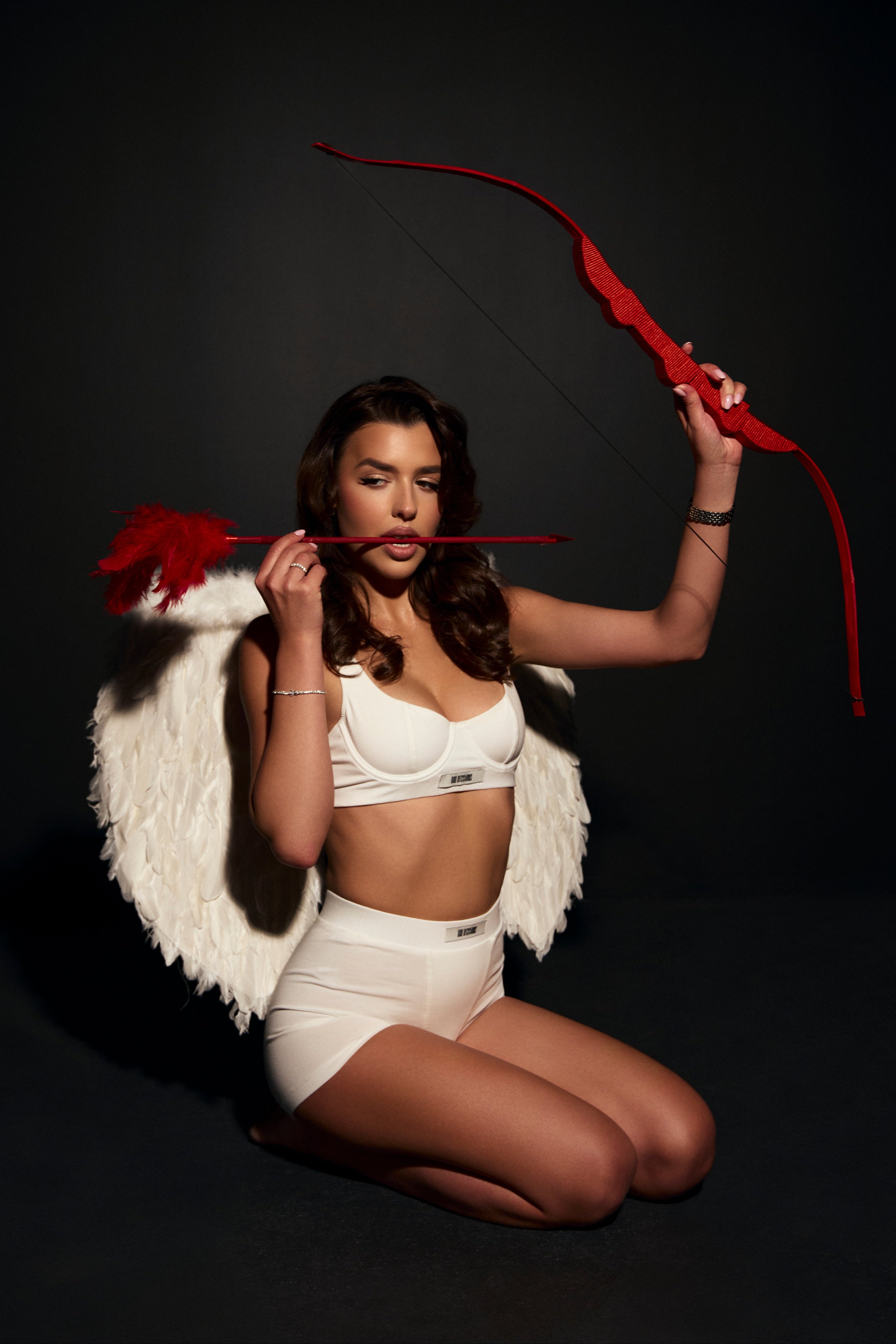 Cotton Bra, White