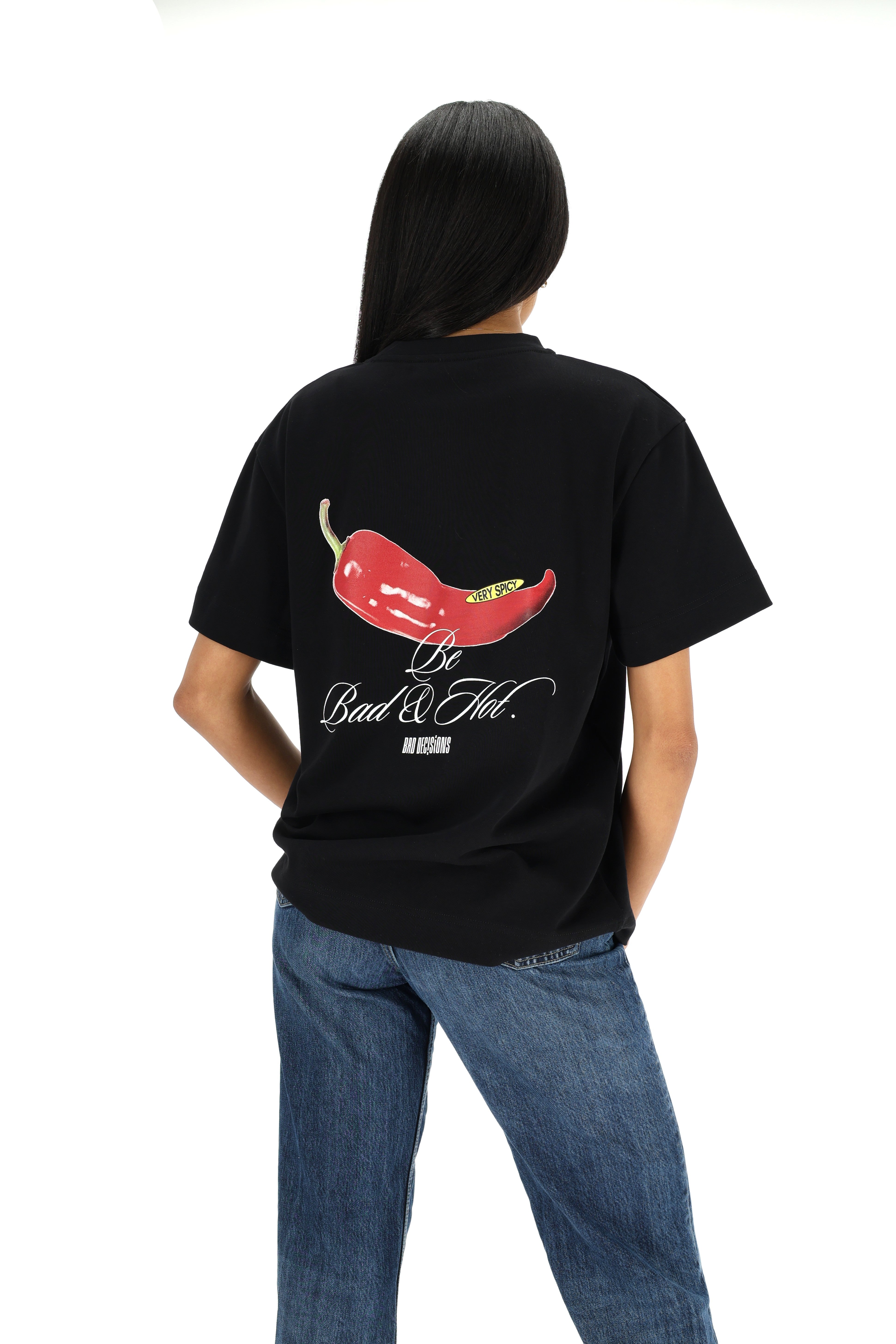 Unisex BD T-shirt: “Be bad & hot”