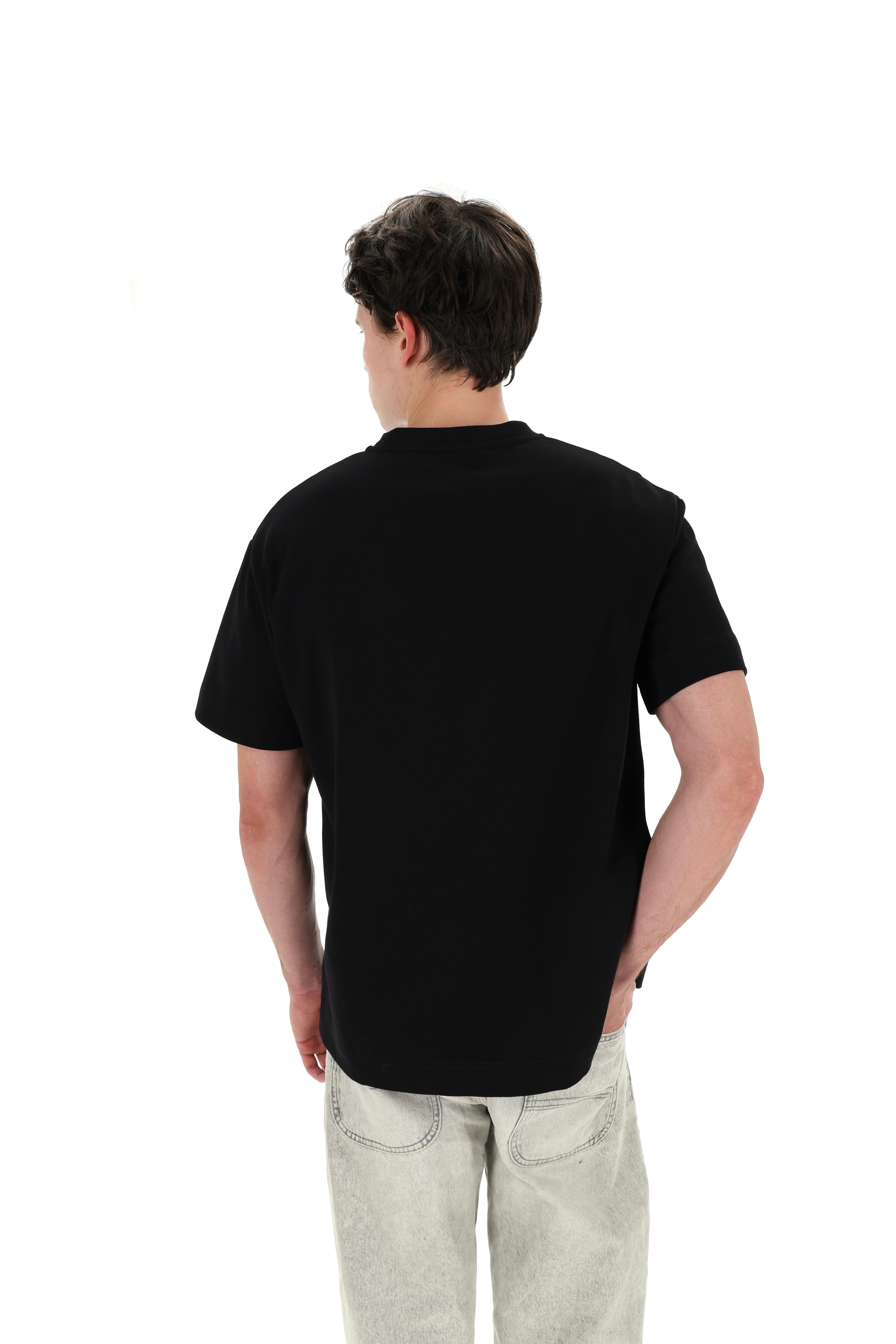 Unisex BD T-shirt with mini pepper, Black