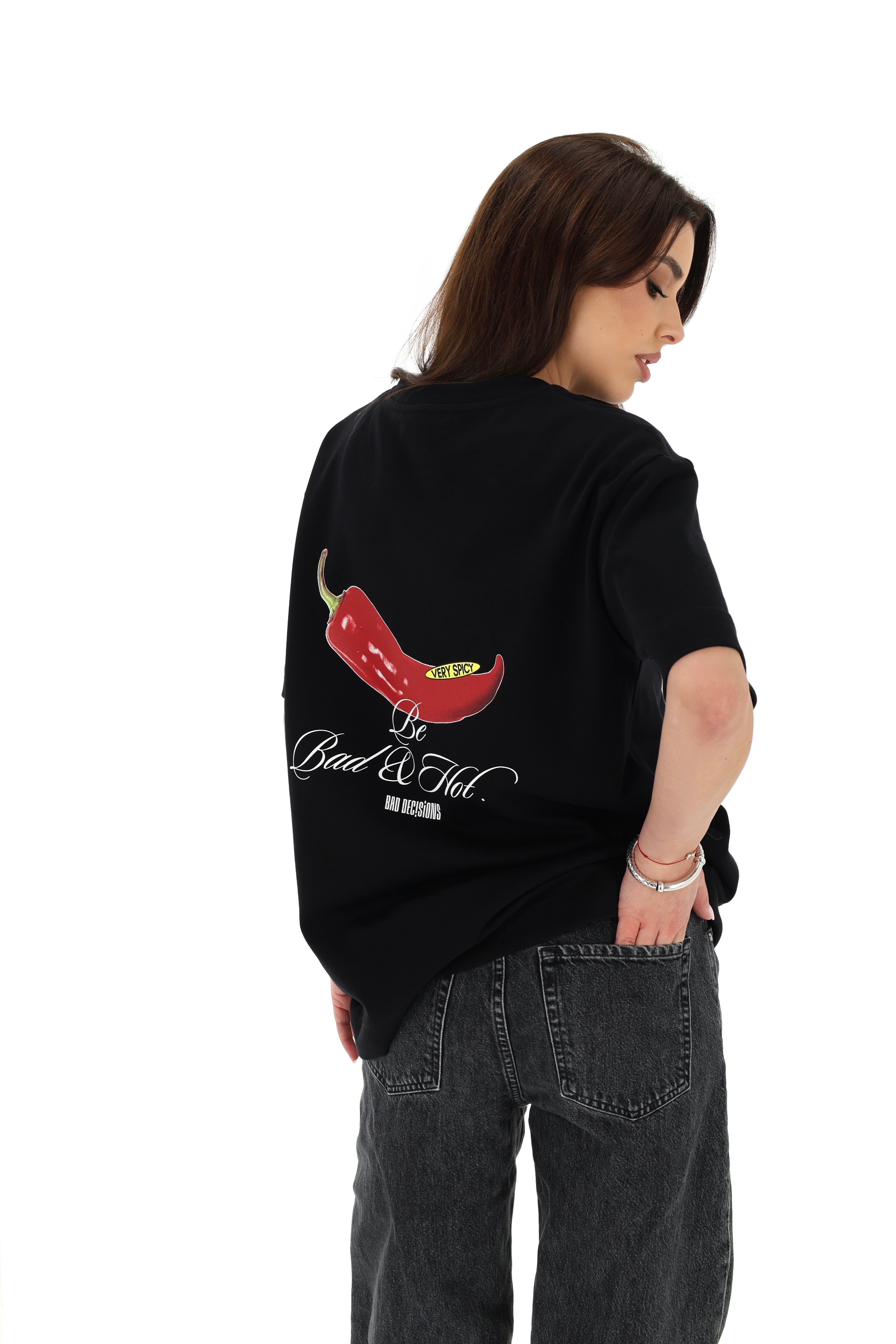 Unisex BD T-shirt: “Be bad & hot”