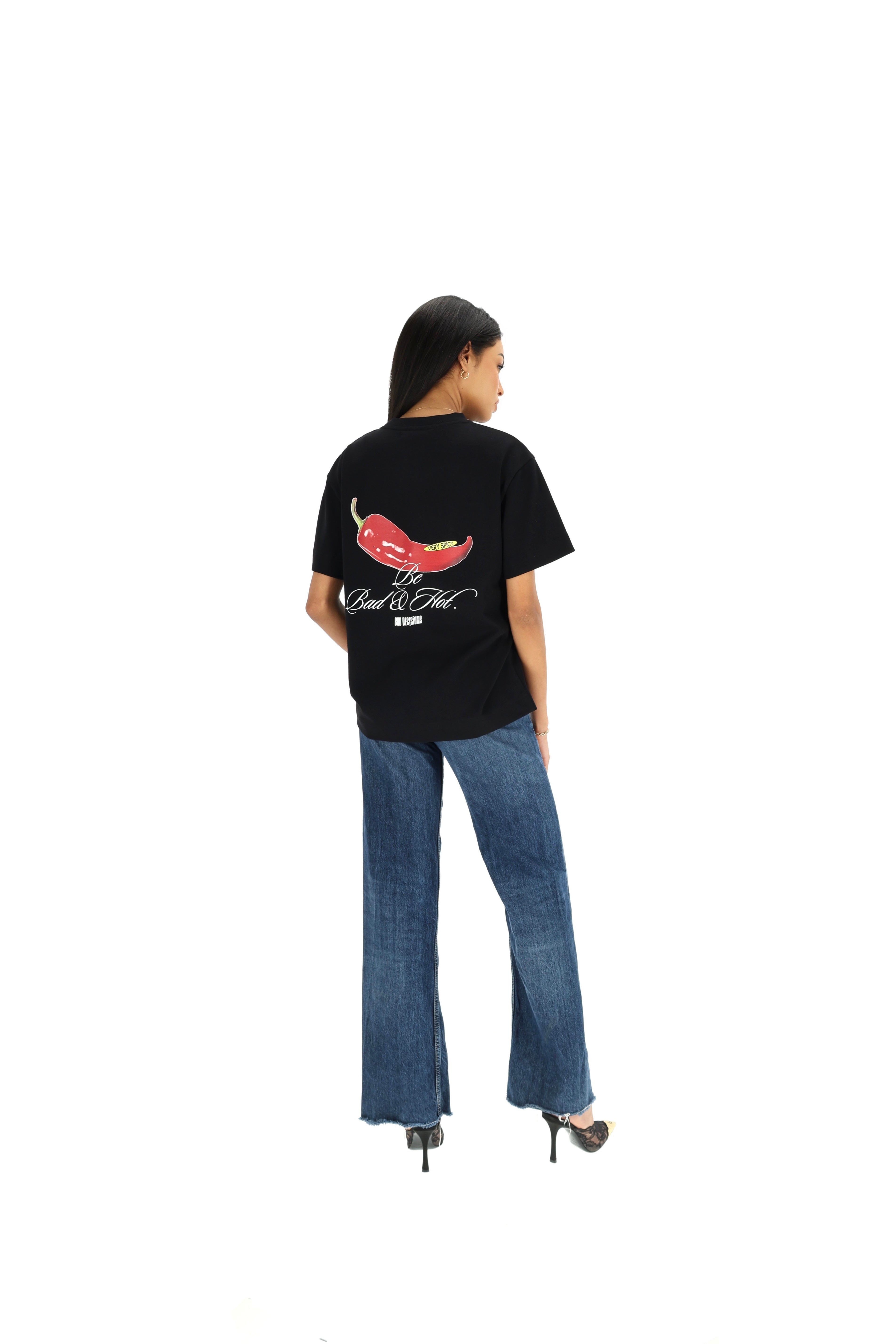 Unisex BD T-shirt: “Be bad & hot”