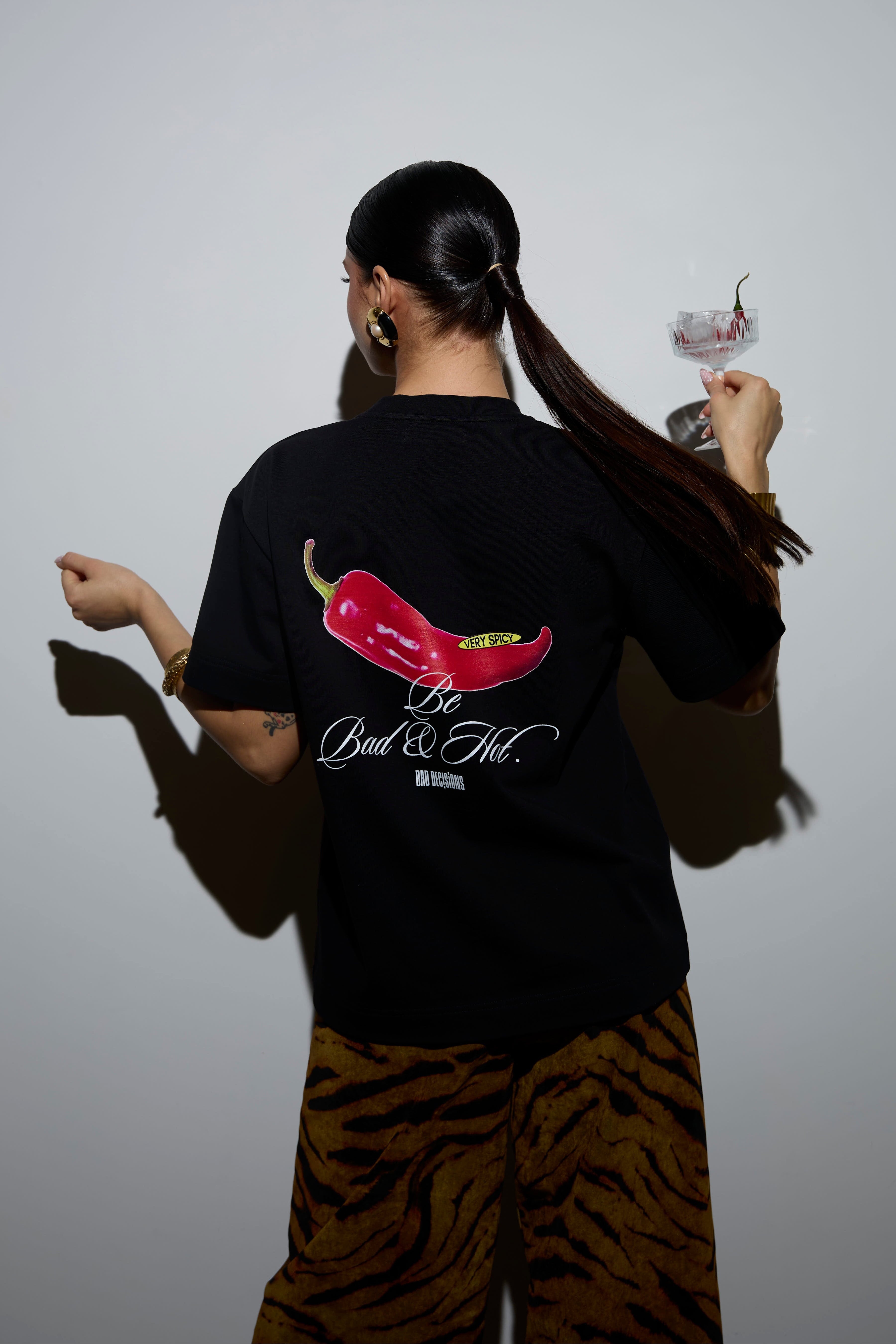 Unisex BD T-shirt: “Be bad & hot”